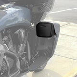 Motorcycle Black Lower Fairings Storage Box For Indian Challenger 2020-2024