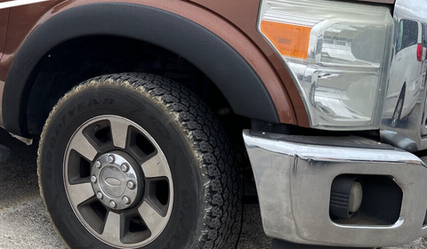 Fiberglass Factory Style Fender Flares for 2011-2016 Ford F250 / F350 SuperDuty