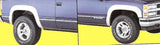 Complete Set of 4 For 1992-1999 Chevrolet Tahoe 2 Door Painted Fender Flares
