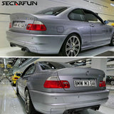 Carbon pattern CLS Style Rear Spoiler For BMW 3 -Series E46 Sedan 4Doors ABS Plastic Trunk Tuning Spoiler Lip M3 E46 Accessories