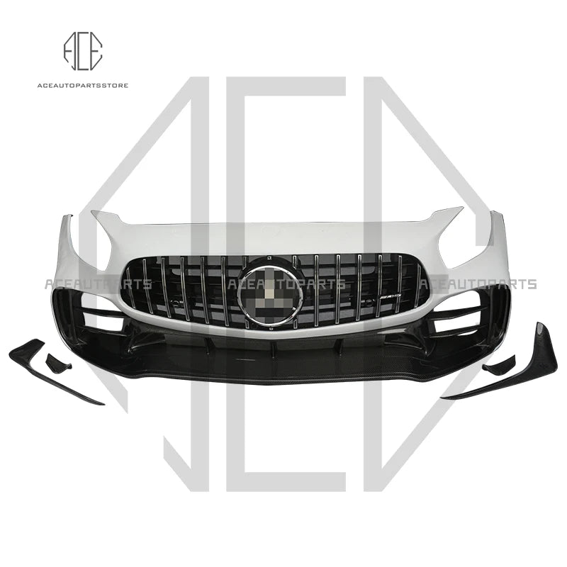 Upgrade to GTR Pro Style Carbon Fiber Body Kit For Mercedes Benz AMG G ...