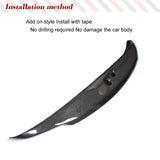 Carbon Fiber / FRP Car Rear Trunk Racing Spoiler for Infiniti Sedan 4-Door G25 2011-2012 G37 2009-2013 Car Rear Spoiler Wing Lip