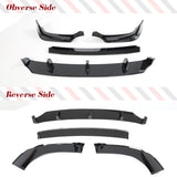 Car Front Lip for BMW X6 G06 M Sport Utility 4-Door 2020-2022 Car Front Bumper Lip Body Kit Trim Protection ABS Gloss Black