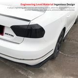 For VW Passat B7 2011-2015 Car Front Bumper Lip Body Kit Chin Spoiler Protector Side Skirts Extensions Rear Wrap Angle Accessory