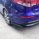 For Kia K2 2011-2019 Car Front Bumper Lip Body Kit Chin Spoiler Protector Side Skirts Extensions Rear Wrap Angle  Accessories