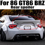 Suitable for Subaru Brz, Toyota 86 Gt86, Carbon Fiber Car Body Accessories Gt 86 Brz, Rear Luggage Wing Spoiler