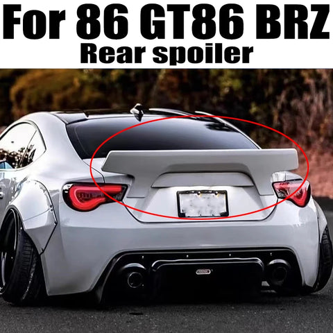 Suitable for Subaru Brz, Toyota 86 Gt86, Carbon Fiber Car Body Accessories Gt 86 Brz, Rear Luggage Wing Spoiler