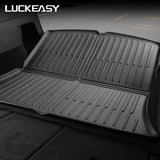 For Tesla Model Y Rear Seat Backrest Protective Pad Trunk Mat Anti-Kick Pad Car Interior Accessories 2021-2024