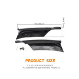 For BMW 3 Series E90 M Tech M Sport Car Front Bumper Lip Splitters Flaps Winglets 2006 - 2008 2009 - 2012 LCI Carbon Fiber