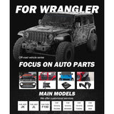 07-17 JK Car Offroad 4x4 Auto Accessories fender flares for JEEP WRANGLER