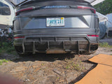Fits: Custom Rear Bumper Diffuser with hitch cover Lamborghini Urus 2018-2022