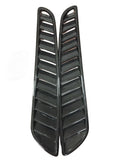 For V12 Style Aston Martin Vantage Bonnet Hood Vent Scoops Carbon Fiber