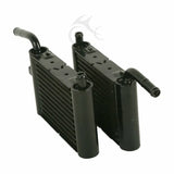 Motorcycle Lower Vented Fairing Radiator Cooler For Harley Touring Twin Cam FLHT Road Street Electra Glide 2014-2023