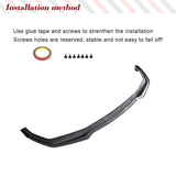 Carbon Fiber Front Bumper Body Kits Lip Spoiler for BMW 3 Series G20 M340i 330i M Sport 2019-2022 Front Lip Splitters Guard