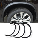 Car Side  PP Wheel Arch Fender Flares For BMW E70 X5 SUV 4 Door 2007 - 2013 Car Side Wheel Arch Fender Flares Mudflap Trims