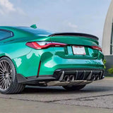 For BMW M3 G80 M4 G82 G83 MP Style Carbon Fiber Back lip Car Rear Bumper Diffuser Splitters Spoiler Car Accessories body kit