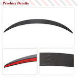 Dry Carbon Fiber Car Rear Racing Spoiler for Alfa Romeo Stelvio 2017-2021 Rear Middle Spoiler Wing Lip Car Body Kits