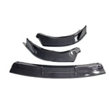 Brabus Style Front Bumper Lip for Mercedes benz W205 S205 C-Class C200 C300 C400 2018-2021 Spoiler Splitter Kit Guards Protector
