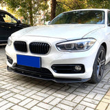 Car Front Bumper Spoiler Lip Splitter Diffuser Tuning For BMW F20 F21 116i 118i 120i 125i 120d 2011-2019 Carbon Fiber Look ABS