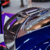 CM Style Real Carbon Fiber Rear Trunk Lip Wing Spoiler for Tesla Model Y Auto Racing Car Ducktail Spoiler Body Kit
