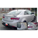 UNPAINTED REAR SPOILER W/LIGHT FOR 2010-2013 KIA FORTE KOUP (CIVIC SI-STYLE)