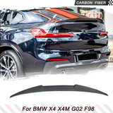 Carbon Fiber Spoiler for BMW X4 X4M G02 F98 2019-2020 Sport Utility Trunk Lip Spoiler Rear Wing HighKick Spoiler Body Kits