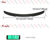 Rear Trunk Spoiler Wing For BMW 4 Series G22 M Sport Coupe G82 M4 2021 2022 Car Tail Rear Boot Lip Wing Spoiler Dry Carbon Fiber