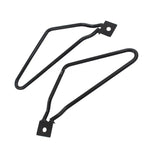 Universal Saddlebag Bracket Support Motorcycle Saddle Bag Support Bars Mount Brackets Black For Harley Cruise Dyna Sportster 883