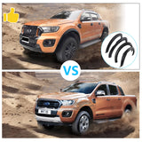 Wheel Arch Mudguards OEM Fender Flares For Ford Ranger 2015-2018,2019-2022 T7 T8 Double Cabin 4x4 Auto Part Accessories