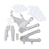 Front Driver Footrest Foot Pegs Bracket For Honda CBR1000RR CBR 1000RR 2004-2007 2005 2006 Motorcycle Rider Pedals