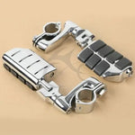 Universal Highway FootPeg Footrest For Harley 32MM Engine Guard Crash Bar Chrome Kawasaki Suzuki Bar motorcycle