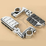 Universal Highway FootPeg Footrest For Harley 32MM Engine Guard Crash Bar Chrome Kawasaki Suzuki Bar motorcycle