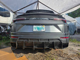 For Custom Rear Bumper Diffuser with hitch cover Lamborghini Urus 2018-2022
