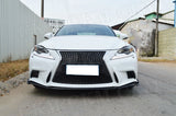 for Lexus IS250 IS350 IS F Sport Sedan 4 Door 2014-2016 Carbon Fiber Front Bumper Lip Chin Spoiler Car Body Kits