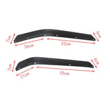 Fender Front Rear Flares For Jeep Wrangler JK 07-17 Extension Widening ABS Black 4pcs Wider Wheel Protector OffRoad Fender Flare