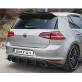 For Volkswagen Golf 7 VII MK7 GTI 2014-2017 car rear lip diffuser