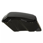 Motorcycle Vivid Black Hard Saddlebags For Harley Touring Road King Electra Glide 2014-2023 2021 2020 2019 2018