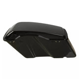 Motorcycle Vivid Black Hard Saddlebags For Harley Touring Road King Electra Glide 2014-2023 2021 2020 2019 2018