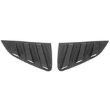 For VW Polo 6 Mk6 GTI TGI TSI MPI 2019-2023 Car Rear Window Shutter Cover Trim Rear Triangle Window Shade Spoiler Bodykits