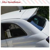 Car Trunk Racing Spoiler Fits for FIAT 500 Abarth 595 2010-2020 Real Carbon Fiber Rear Boot Lid Highkick Spoiler Wing Lip