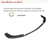 Carbon Fiber Car Front Bumper Lip Spoiler for Mercedes-Benz AMG X290 GT 43 50 53 2019 2020 Car Front Bumper Lip Spoiler