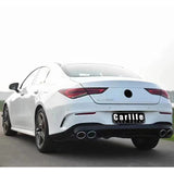 Car Body Kit For Mercedes Benz W118 CLA200 CLA300 Change To CLA45 Model Include Front Rear Bumpers Grille And Rear Diffuser