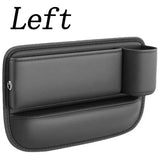 1PCS Storage Box Multifunction Car Seat Gap Filler Leak-proof Storage Bag Cup Holder PU Leather Seat Slot Organizer Box ﻿