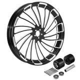 Motorcycle 18" 21" 23" 26" inch Front Wheel Rim Dual Disc with Hub For Harley Touring Road King Electra Street Glide 2008-2022