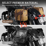 Motorcycle Saddlebags for Harley Davidson Sportster 1200 Honda Suzuki Yamaha Kawasaki 1 Pair 30L Waterproof Motorbike Side Bags