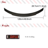 Carbon Fiber Rear Trunk Spoiler Wing for Mercedes-Benz E Class C238 E400 E53AMG Coupe 2017-2019 Rear Boot Lid Wing Spoiler