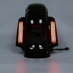 Motorcycle Chopped Trunk 5" Saddlebags Rear Fender For Harley Tour Pak Road King Street Glide Road Glide 2014-2020