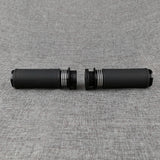 Black CNC 1'' Handlebar Hand Grips Fit For Harley Softail FLS FLST 1996-2015 2014 Touring Road King Electra Glide Sportster XL