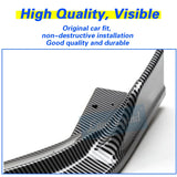 Front Bumper Lip Chin Spoiler Splitter Diffuser Body kit Protection Guard Deflector For Ford Mustang Mach E 2021-2022