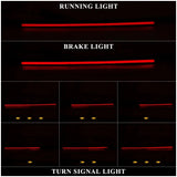 LED Tail Lights For Kia Sportage QL LX/EX 2022 2023 2024 Rear Trunk Brake Lamp With Start Animation Brake Light